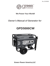 Green-Power GPD5000CW Operating instructions
