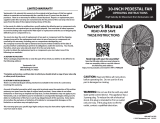 Maxx Air HVPF 30 UPS User manual