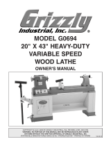 Grizzly Industrial G0694 User manual