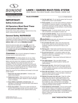 Sun Joe GTS4000E-RED User manual