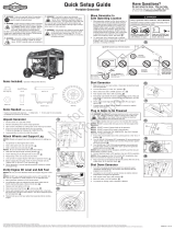 Briggs & Stratton 030622 Operating instructions