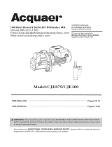 Acquaer CJE075 User manual