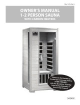 Radiant Sauna BSA2402 User manual