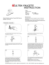 Ultra Faucets 15710262 Installation guide