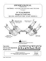Swisher WRC11524BS User manual