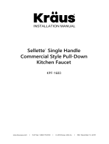 KRAUS KPF-1683SFS-KSD-80SFS Installation guide