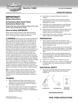 sunjoe TJ599E User manual