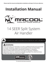 MRCOOL MAC14024, MAH14024 Operating instructions