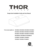 Thor Kitchen HRH3606U User manual