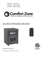 Comfort Zone CZ2032C Owner's manual