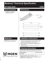 Moen Y2694BN Installation guide