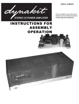 DYNACO Dynakit ST-35 User manual