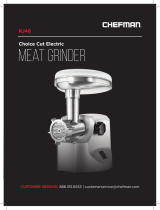 Chefman Choice Cut Electric Meat Grinder User guide