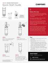 Chefman RJ14-UB InstaCoffee Single-Serve Brewer User manual