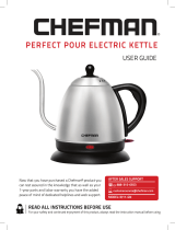 Chefman Perfect Pour Electric Kettle User guide
