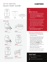 Chefman 3.5 Liter Matte TurboFry Air Fryer User guide