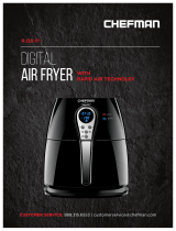 Chefman 2.5 Liter Digital Air Fryer User guide