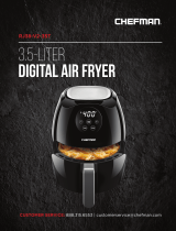 Chefman 3.5 Liter Air Fryer User manual