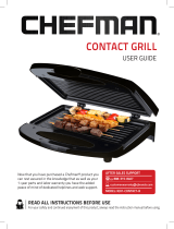 Chefman Compact Contact Grill User guide