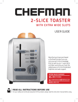 Chefman 2 Slice Toaster User guide