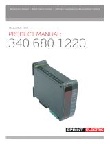 Sprint Electric 340 680 1220 User manual