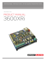 Sprint Electric 3600XRi User manual