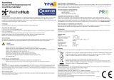 TFA Starter Set with 3 Temperature Transmitters WEATHERHUB OBSERVER User manual