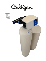 Culligan HE 1.25″ Water Softener Owner's manual