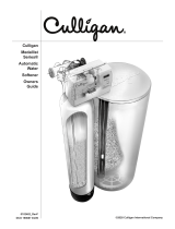 Culligan Medallist Series Home Water Softener Owner's manual