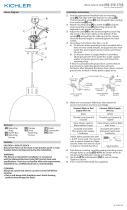 Kichler Lighting 52152BK User manual