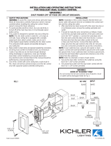 Kichler Lighting 337010WH User manual