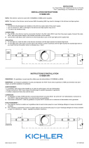 Kichler Lighting 10198BK User manual