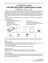 Contec CPS-MG341G-ADSC1-930 Owner's manual