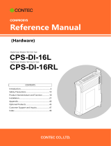 Contec CPS-DI-16RL Reference guide