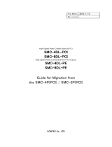 Contec SMC-8DL-PCI Owner's manual