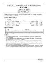 Contec RSC-9F Owner's manual
