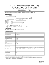 Contec POA201-10-2 Owner's manual