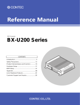 Contec BX-U200 NEW Reference guide