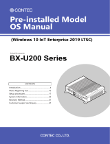 Contec BX-U200 NEW Owner's manual