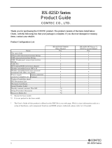 Contec BX-825 Owner's manual