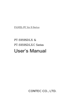 Contec PT-S959SDLXC NEW Owner's manual