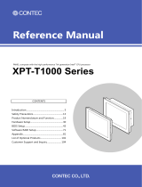 Contec XPT-T1000LX Reference guide