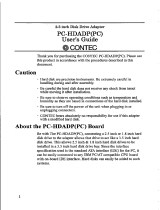 Contec PC-HDADP(PC) Owner's manual