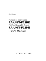 Contec FA-UNIT-F11BE Owner's manual