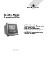 Mettler Toledo Transmitters M300 Series Operating instructions