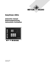 Mettler Toledo EasyClean 200e Operating instructions