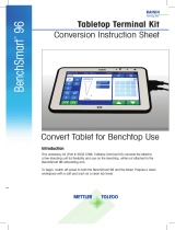 Mettler Toledo Use BenchSmart 96 Tablet on Benchtop User manual