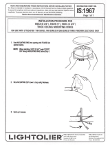 Lightolier Lytecaster Accessory Install Instructions