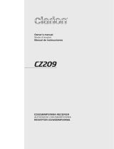 Clarion CZ209 User manual