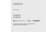 Clarion NX604 User manual